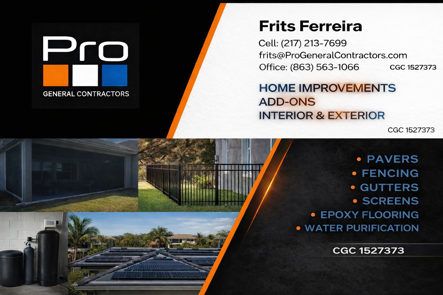 Pro General Contractors preferred partner graphic